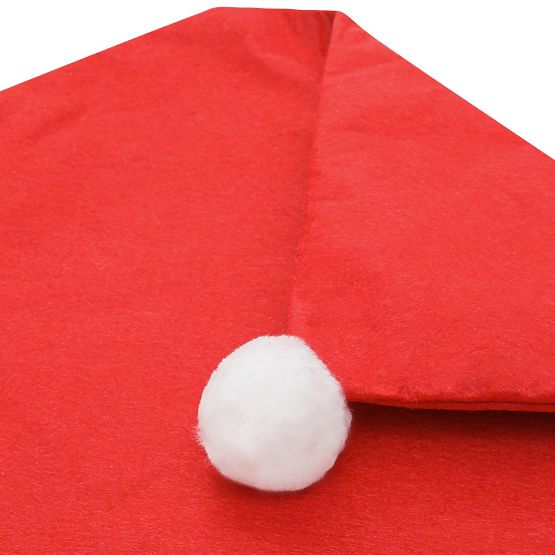 Coprisedia a forma di cappello di Babbo Natale 6 pezzi
