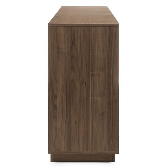 Credenza a otto ante Japandi noce royal