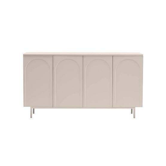 Credenza a quattro ante Helene, cashmere
