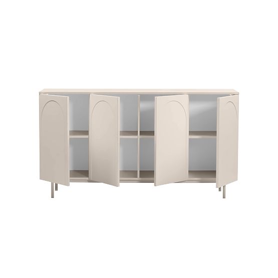 Credenza a quattro ante Helene, cashmere
