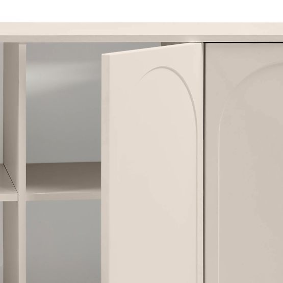 Credenza a quattro ante Helene, cashmere