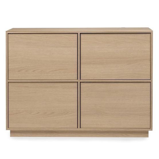 Credenza a quattro ante Japandi rovere lindberg