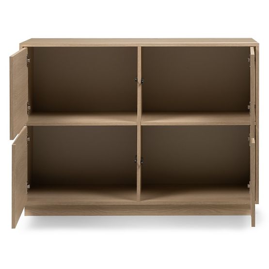 Credenza a quattro ante Japandi rovere lindberg