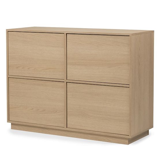 Credenza a quattro ante Japandi rovere lindberg