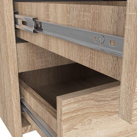 CREDENZA CL100 6 CASSETTI QUERCIA SONOMA