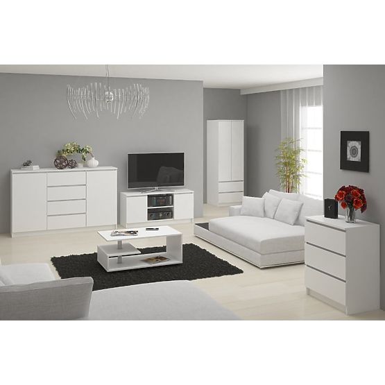 CREDENZA K120 10 CASSETTI CLP PK BIANCA