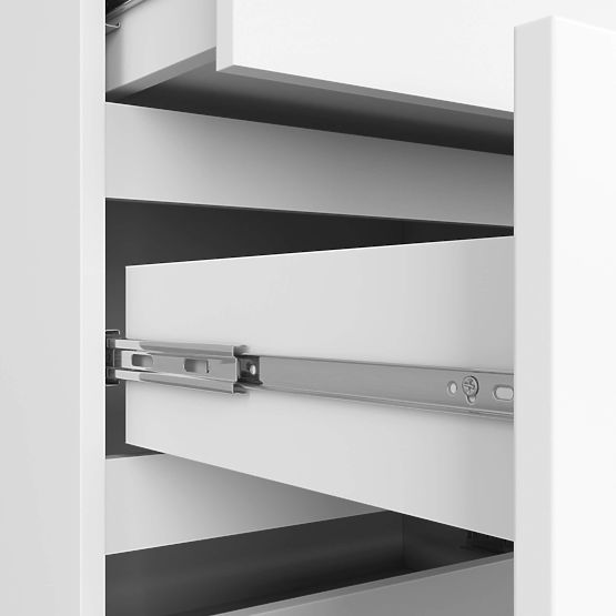 CREDENZA K120 10 CASSETTI CLP PK BIANCA