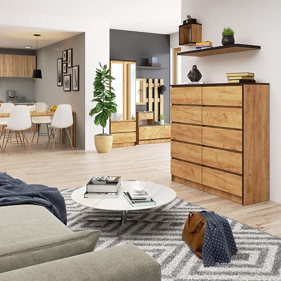 CREDENZA K120 10SZ CLP PK ROVERE CRAFT