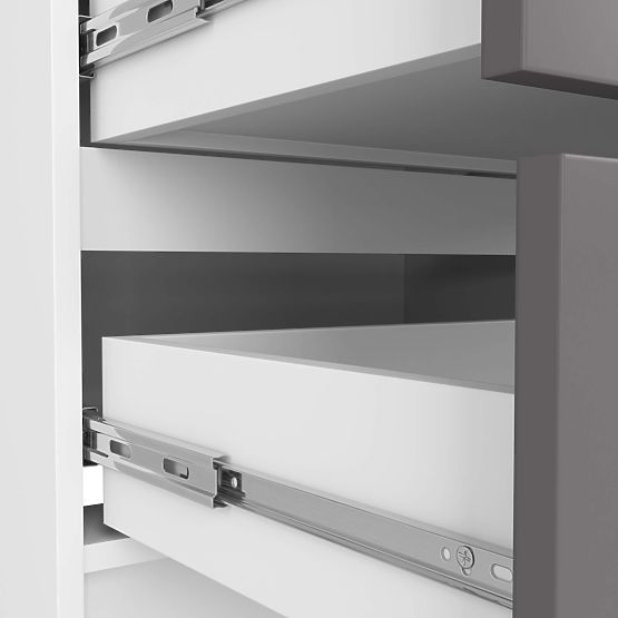 CREDENZA K120 4SZ CLP PK BIANCA / GRIGIA