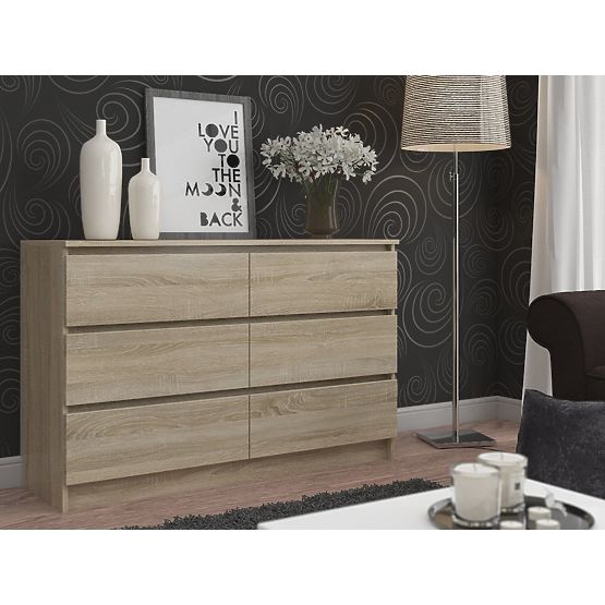 CREDENZA K120 6SZ CLP PK ROVERE SONOMA