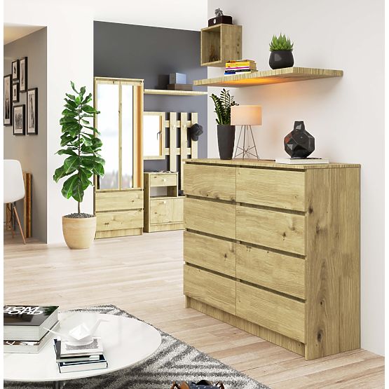 CREDENZA K120 8SZ CLP ROVERE ARTISAN