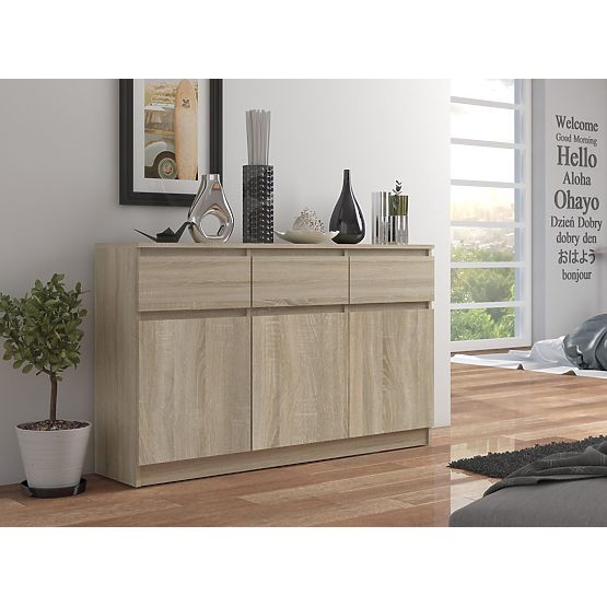 CREDENZA K140 3D 3SZ CLP PK ROVERE SONOMA