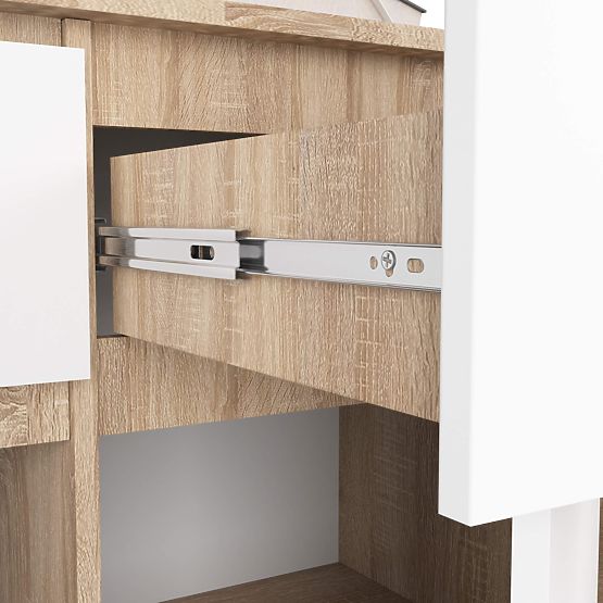 CREDENZA K140 3D 3SZ CLP PK SONOMA / BIANCO