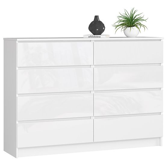 CREDENZA K140 8SZ CLP PK BIANCO LUCIDO