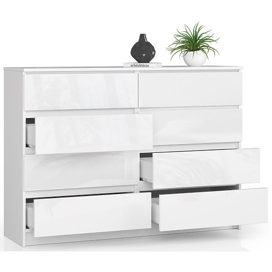 CREDENZA K140 8SZ CLP PK BIANCO LUCIDO