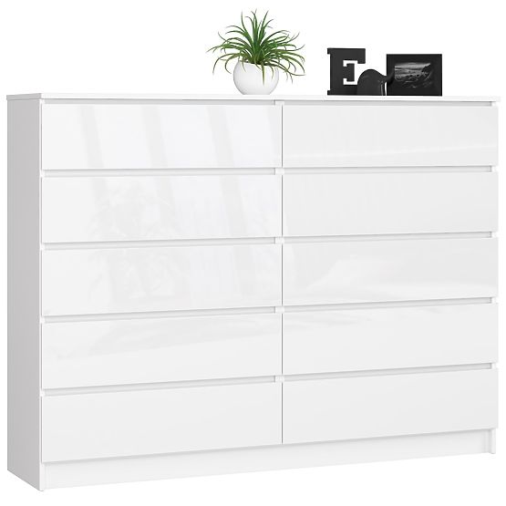 CREDENZA K160 10SZ CLP PK BIANCO LUCIDO