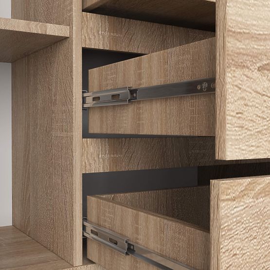 CREDENZA K160 2D 4SZ CLP PK ROVERE SONOMA