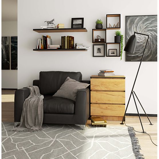 CREDENZA K60 3 CASSETTI CLP PK ROVERE CRAFT