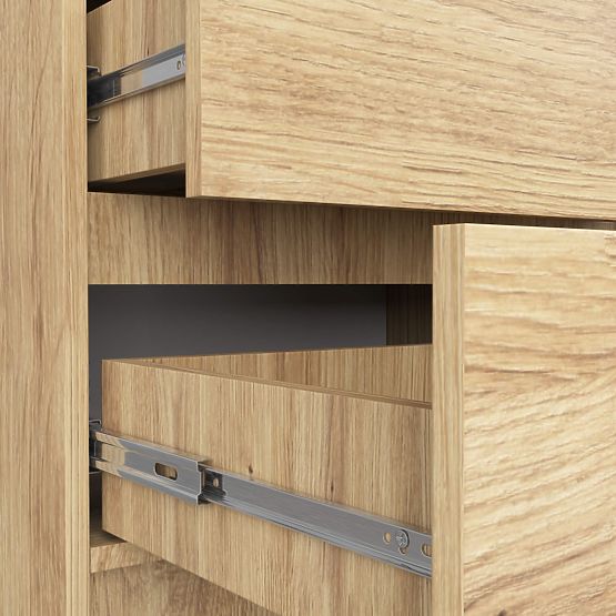 CREDENZA K60 5SZ CLP PK ROVERE ARTISAN