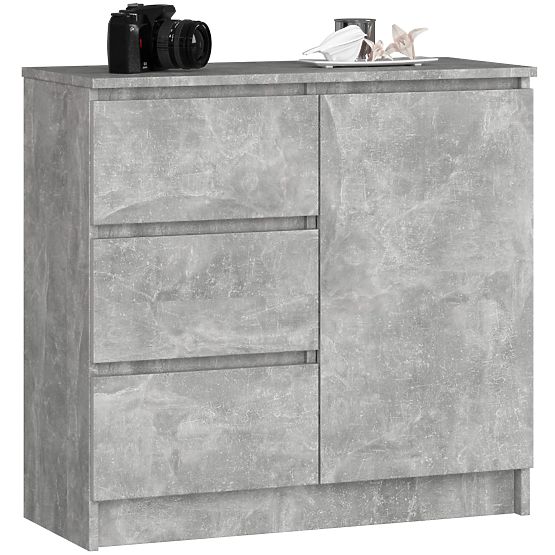 CREDENZA K80 JERRY 1D 3SZ PK CEMENTO