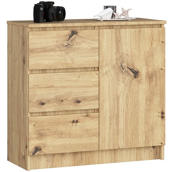 CREDENZA K80 JERRY 1D 3SZ PK ROVERE ARTISAN
