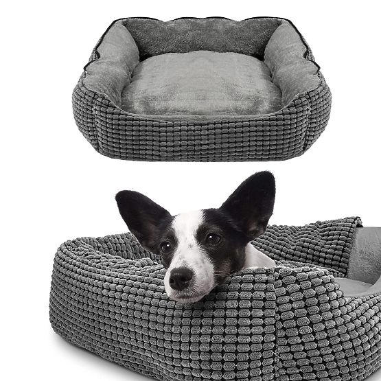 Cuccia con coperta S - grigio