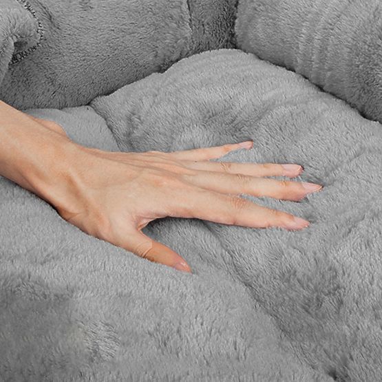 Cuccia con coperta S - grigio