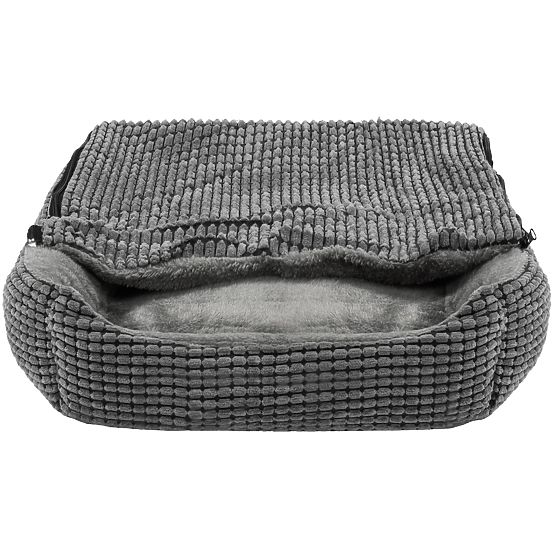 Cuccia con coperta S - grigio