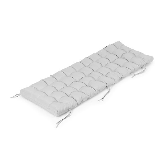 Cuscino grigio per lettino da giardino 145 x 52 cm ModernHome