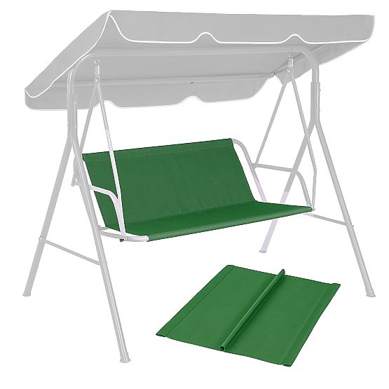Cuscino per altalena da giardino 127x100 cm verde MultiGarden