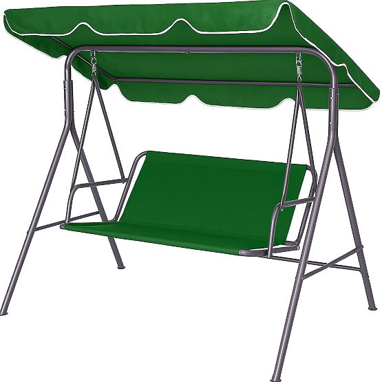 Cuscino per altalena da giardino 127x100 cm verde MultiGarden