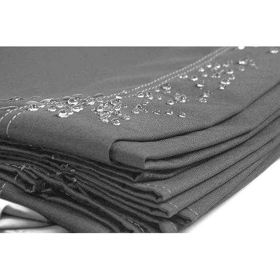 Cuscino per altalena da giardino 140 x 100 cm grigio ModernHome