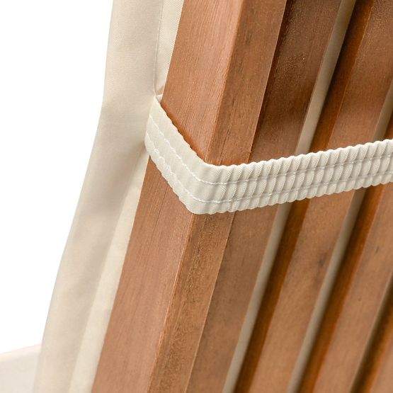Cuscino per sedia da giardino Familis crema