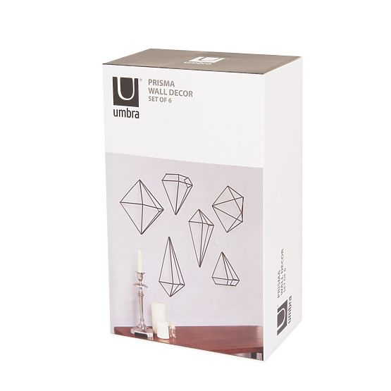 Decorazione da parete PRISMA umbra