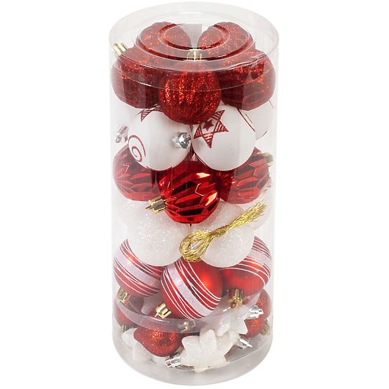 DECORAZIONI NATALIZIE 41 PEZZI SYSD1688-195