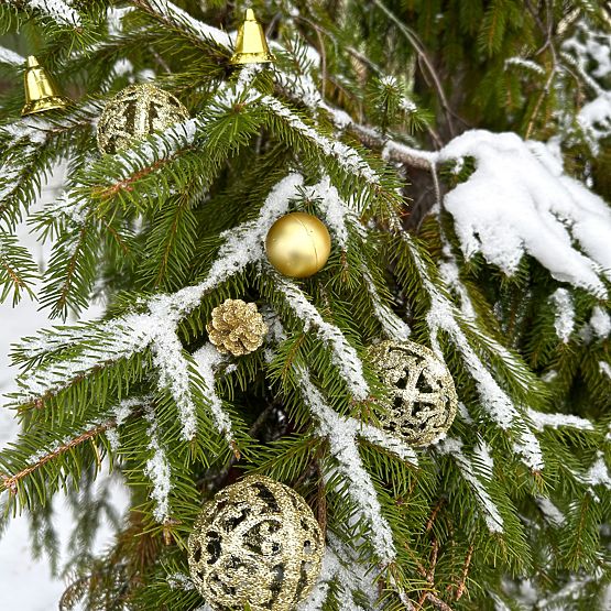 DECORAZIONI NATALIZIE MIX 101 PEZZI 311437