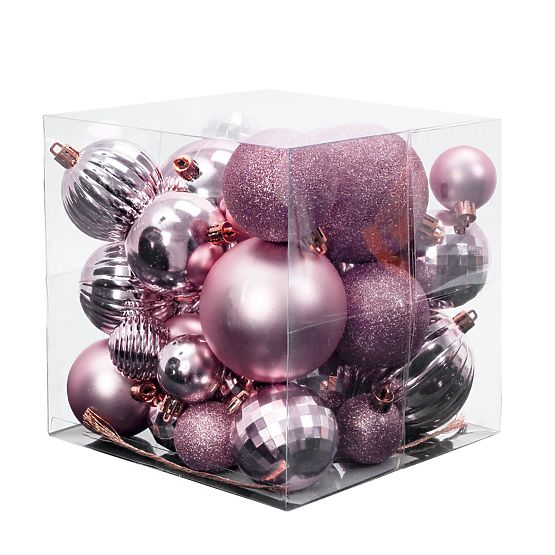 DECORAZIONI NATALIZIE ROSE RED 36 PEZZI 311433