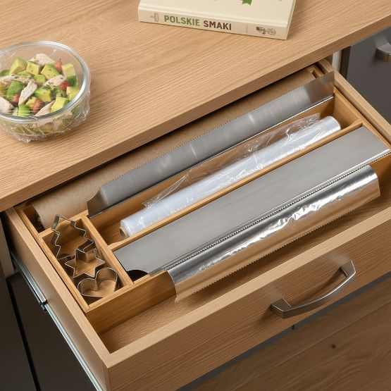 Dispenser di pellicola in bambù BORDE