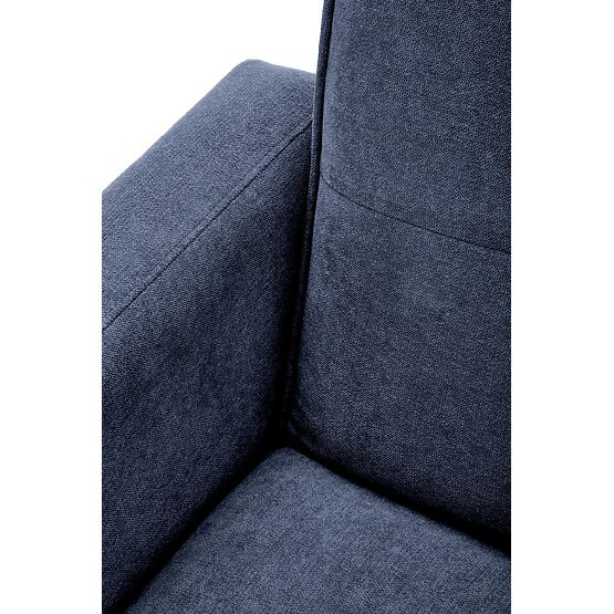 Divano letto CORNELIUS con funzione angolare blu (1p=1ks)