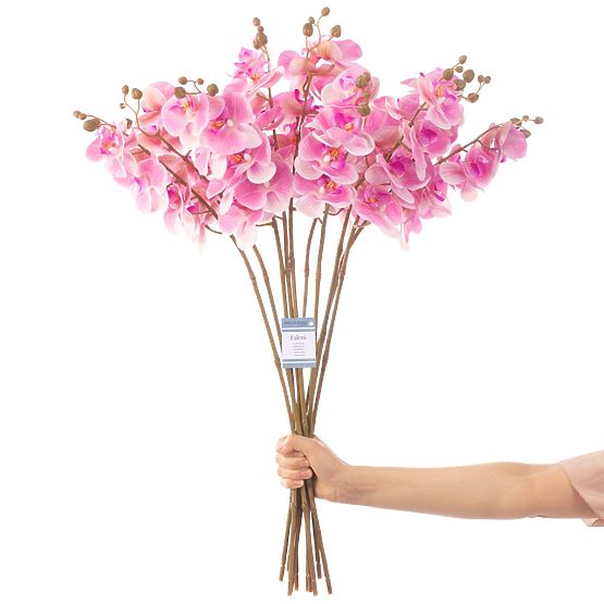 Fiore artificiale FALENI colore rosa stile moderno ameliahome