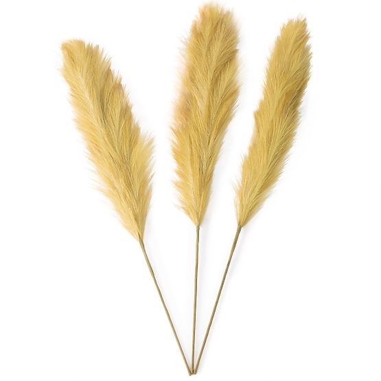 Fiore artificiale PAMPLY colore senape ameliahome