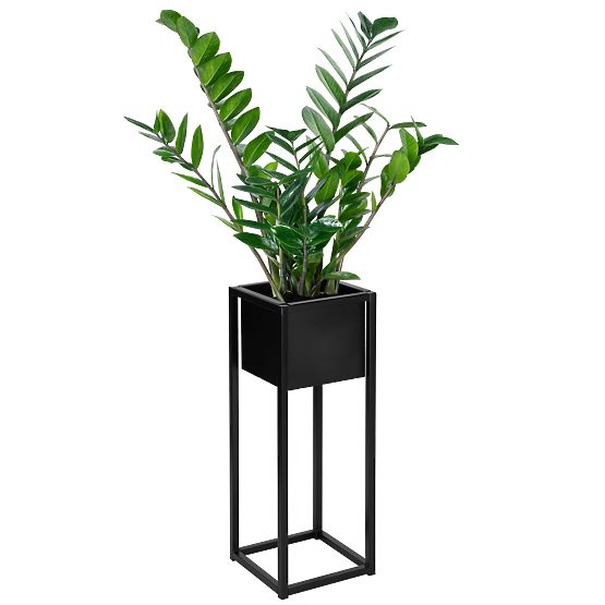 Fioriera Loft Concove 60 cm nera