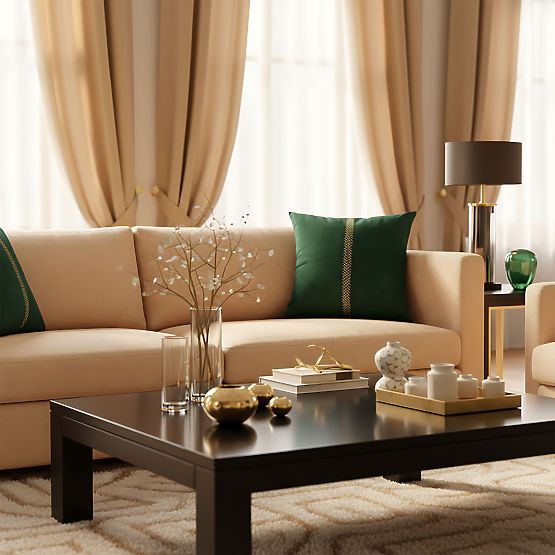 Fodera per cuscino - verde