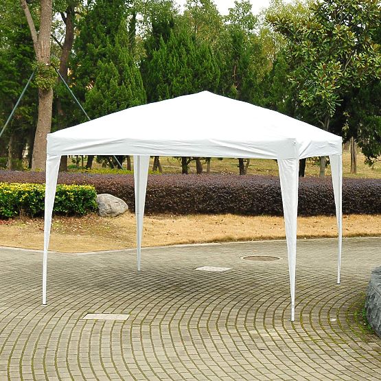 Gazebo da giardino 3x3 m con tetto automatico pieghevole per terrazza MultiGarden