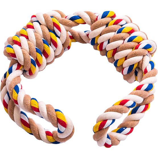 Giocattolo da tiro con nodi WALLY 60 cm