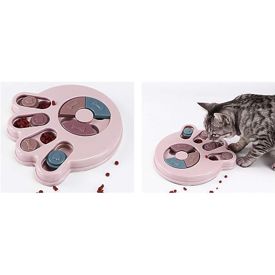 Gioco Puzzle giocattolo per cani e gatti Brady rosa