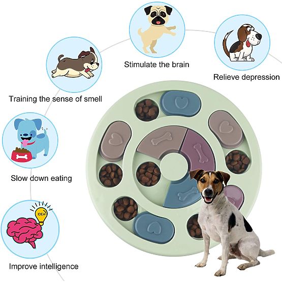 Gioco Puzzle giocattolo per cani e gatti Pluto marino