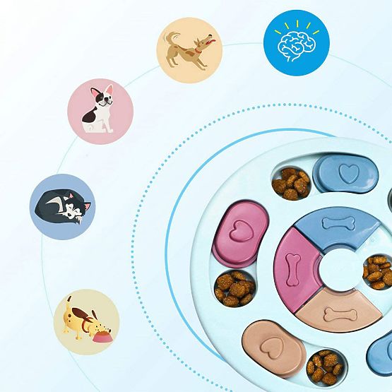 Gioco Puzzle giocattolo per cani e gatti Pluto marino