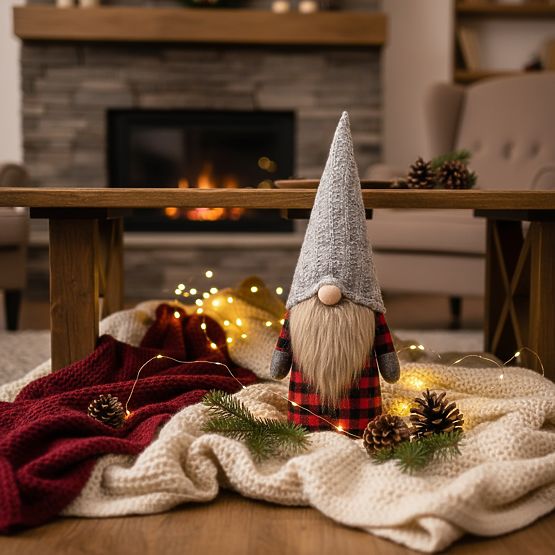 Gnomo di Natale 30cm YX055