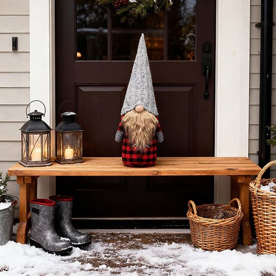 Gnomo di Natale 30cm YX055